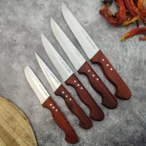 Vintage 5li Bıçak Seti